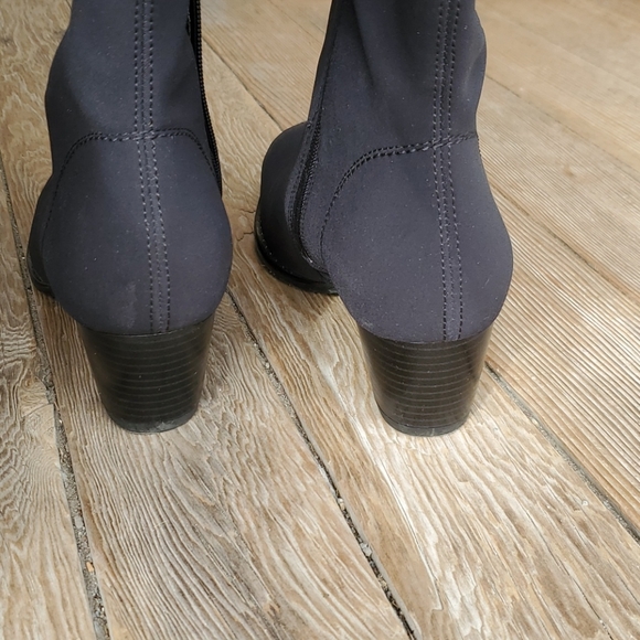 NIB Ara Gore-Tex heal black boots woman size 6.5 - Picture 11 of 14